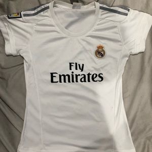 Real Madrid women’s jersey size S brand new